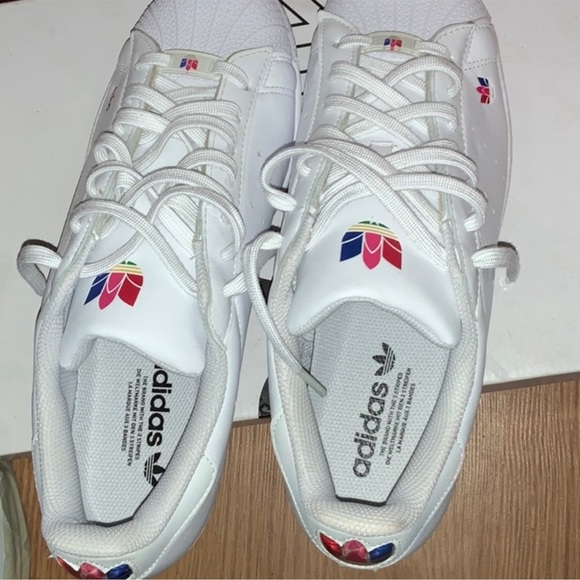 Adidas Originals Superstar Pure Cloud White Pride - Picture 7 of 8